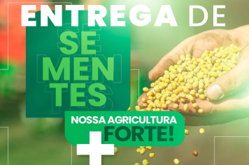 Entrega de Sementes para Pequenos Produtores! 