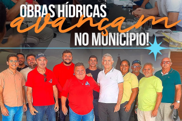 Trabalho e Compromisso com a Nossa Gente! A Prefeitura segue atuando para garantir melhorias nos reservatórios hídricos da cidade!