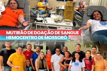 Mutirão de doação de sangue